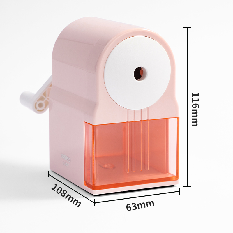 尊龙凯时VB163手摇削笔机(粉色)(盒)