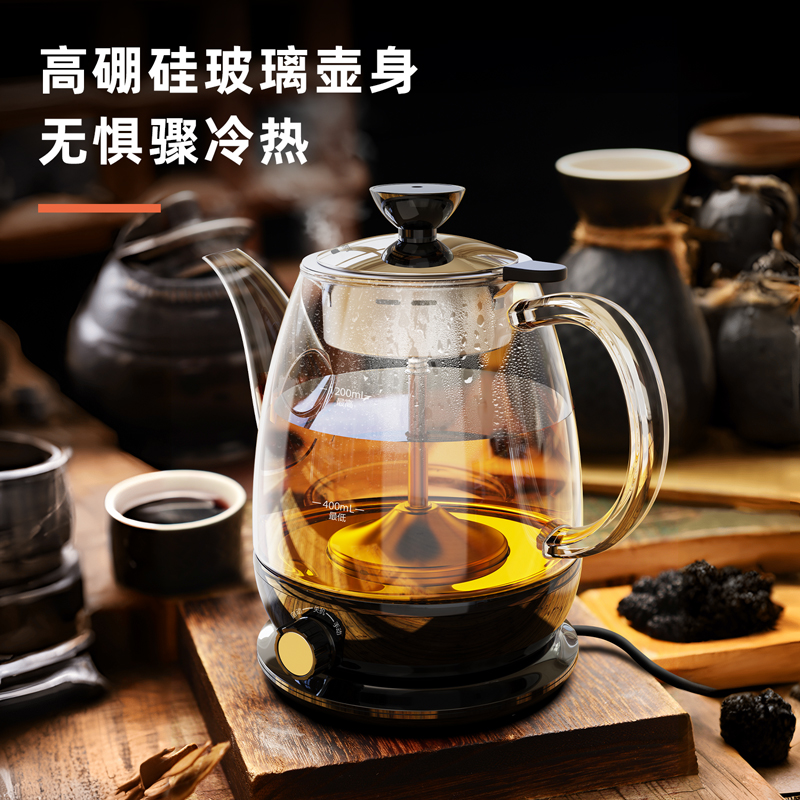 尊龙凯时LL802-1.2L煮茶器(黑)(台)