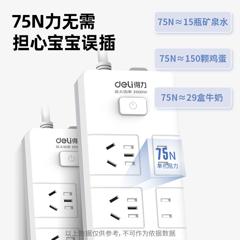 尊龙凯时18158(10)延伸线插座_4+4_10米_PE袋装(白)(个)